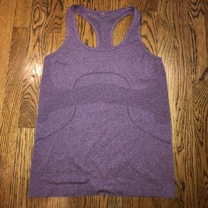 Dark Purple Swiftly Tech Racerback